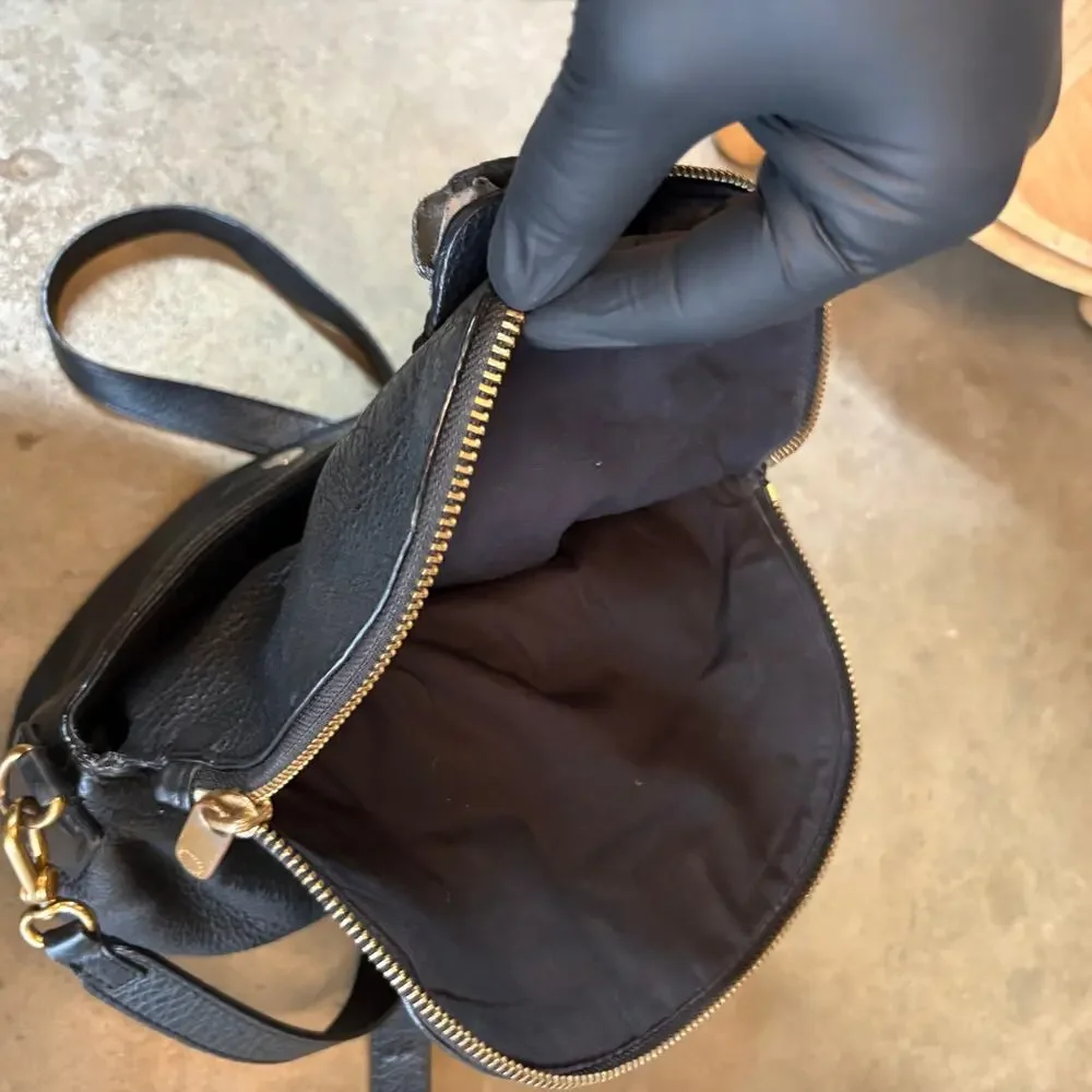 Marc by Marc Jacobs Pebbled Leather Lap Crossbody bag